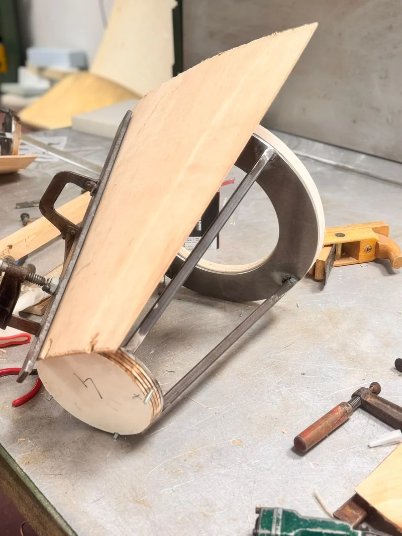 Struttura di seduta in legno